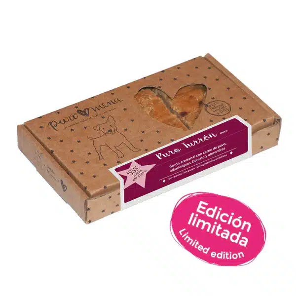 Turrón de Navidad para Perros Puromeu