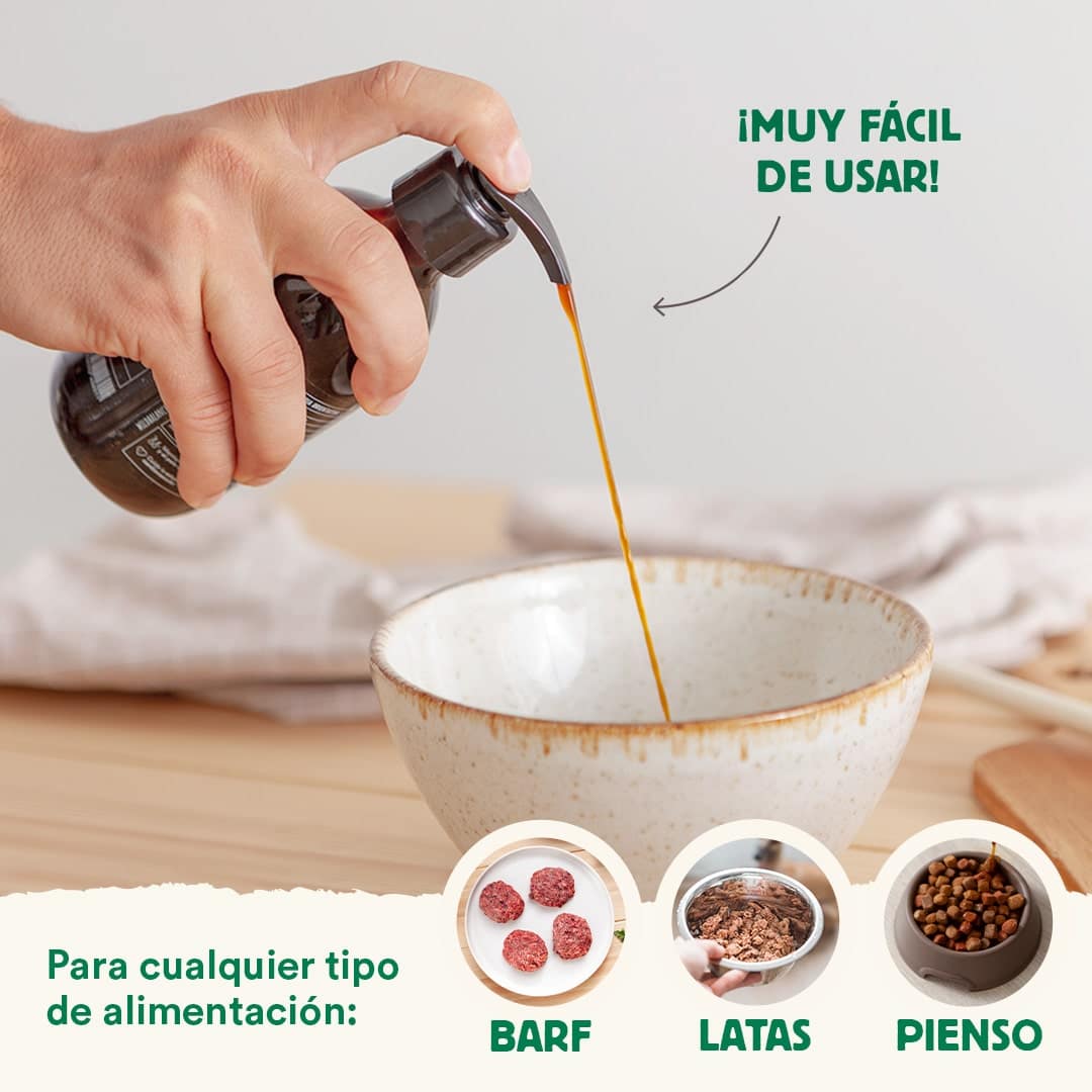 Aceite natural de salmón noruego
