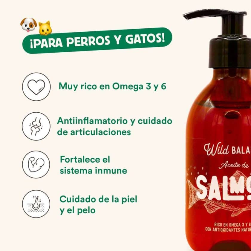 Aceite natural de salmón noruego