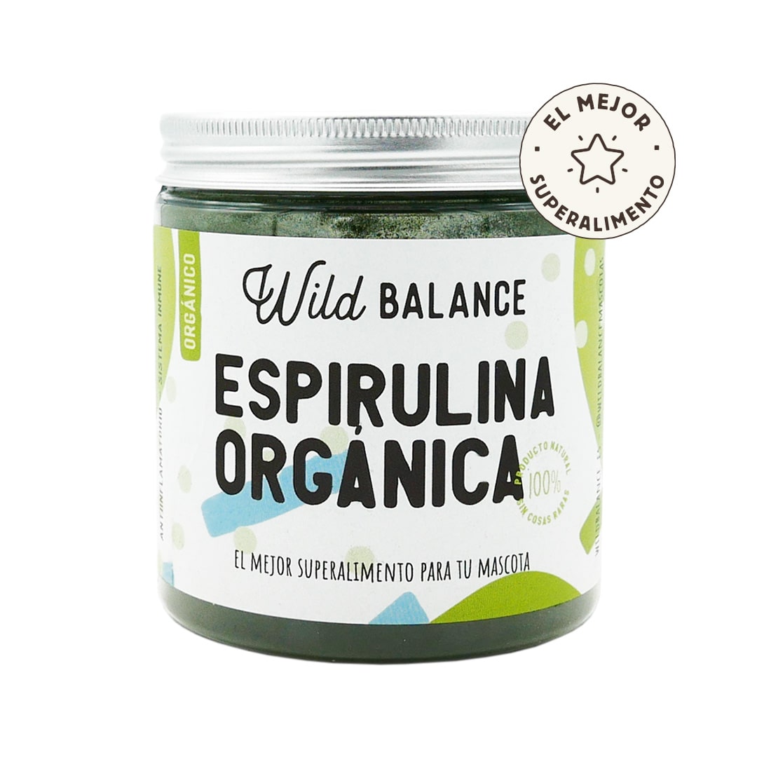 Espirulina Orgánica para perros y gatos