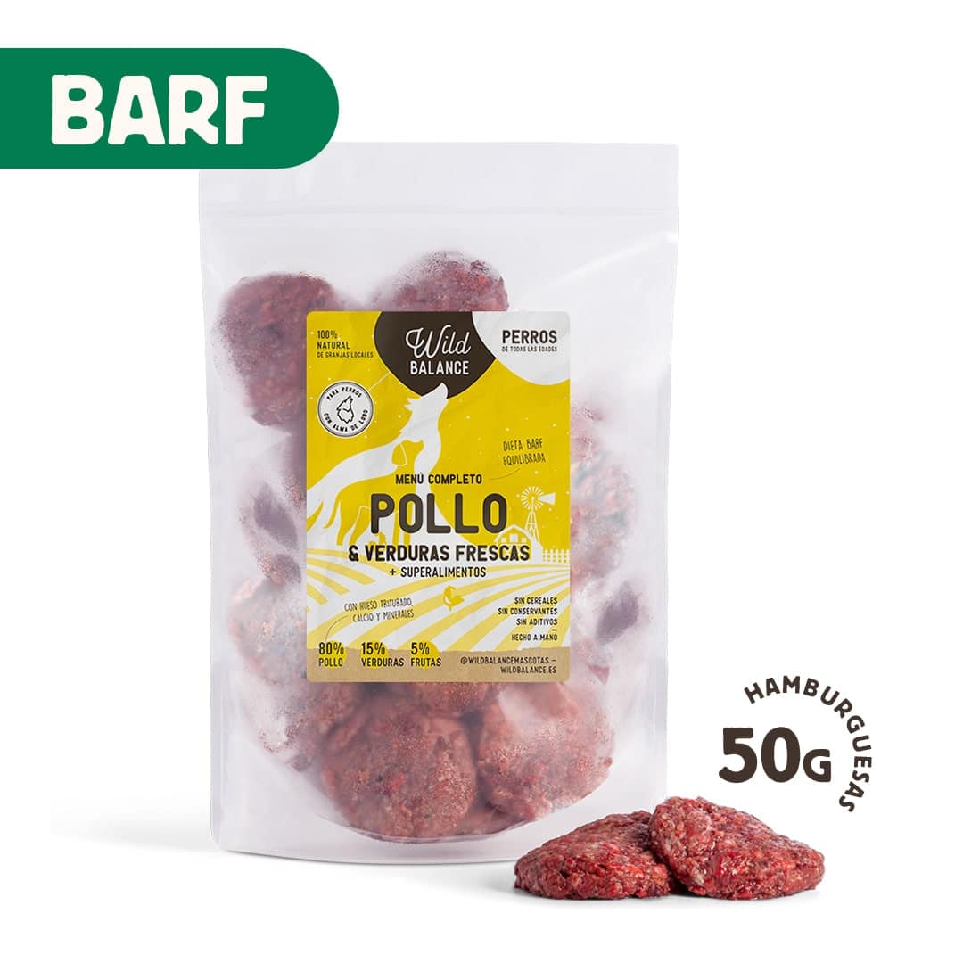 BARF de Pollo para perros Wild Balance